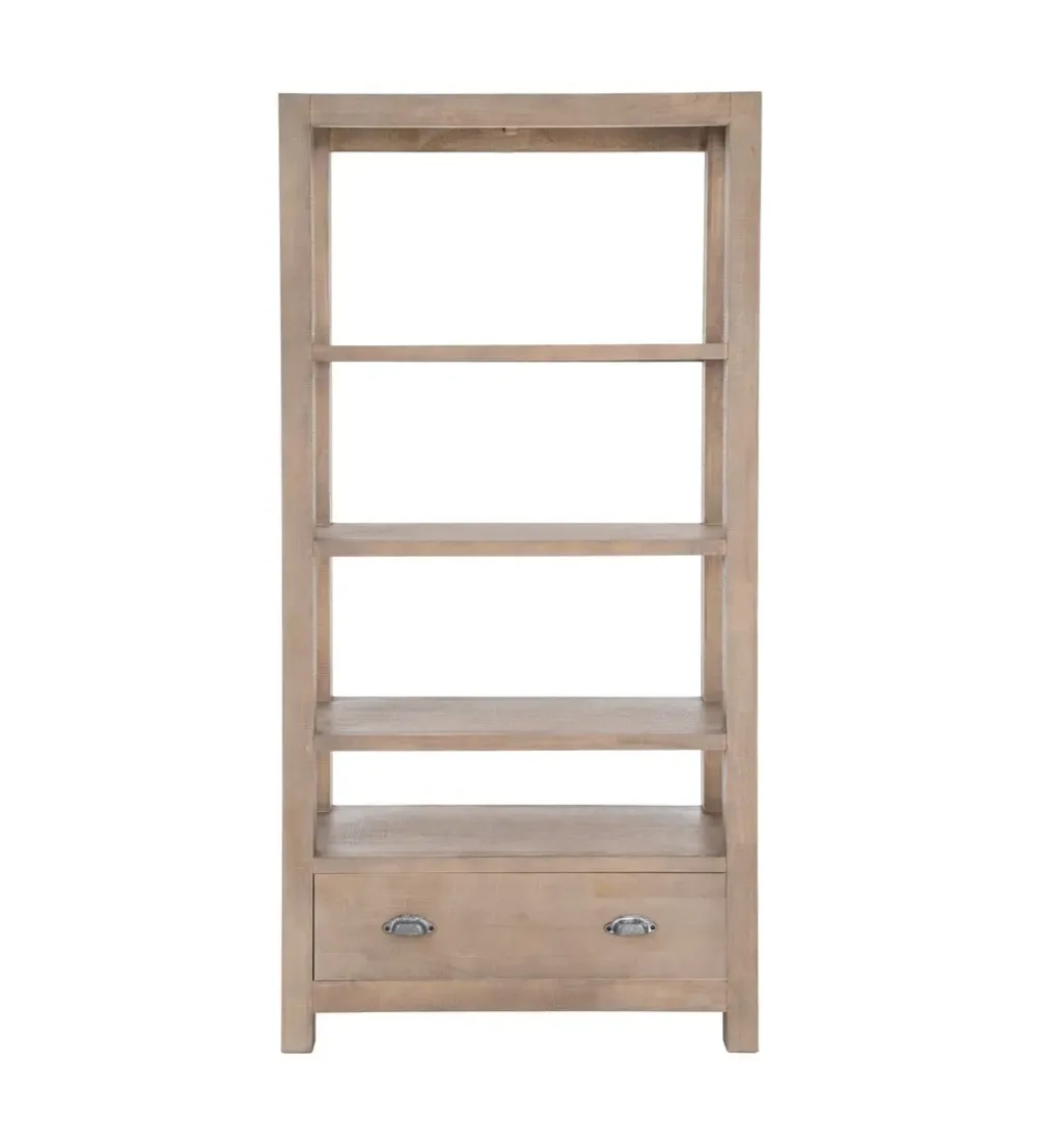 Regał COTTAGE 180 cm drewno sosny