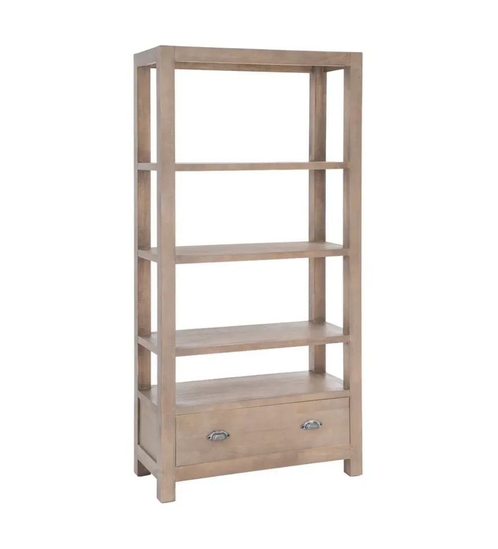 Regał COTTAGE 180 cm drewno sosny