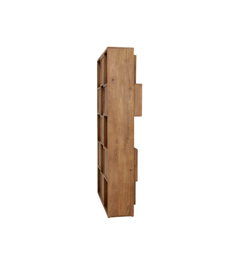 Regał CUBES BALANCE 103 x 192 cm drewno mango