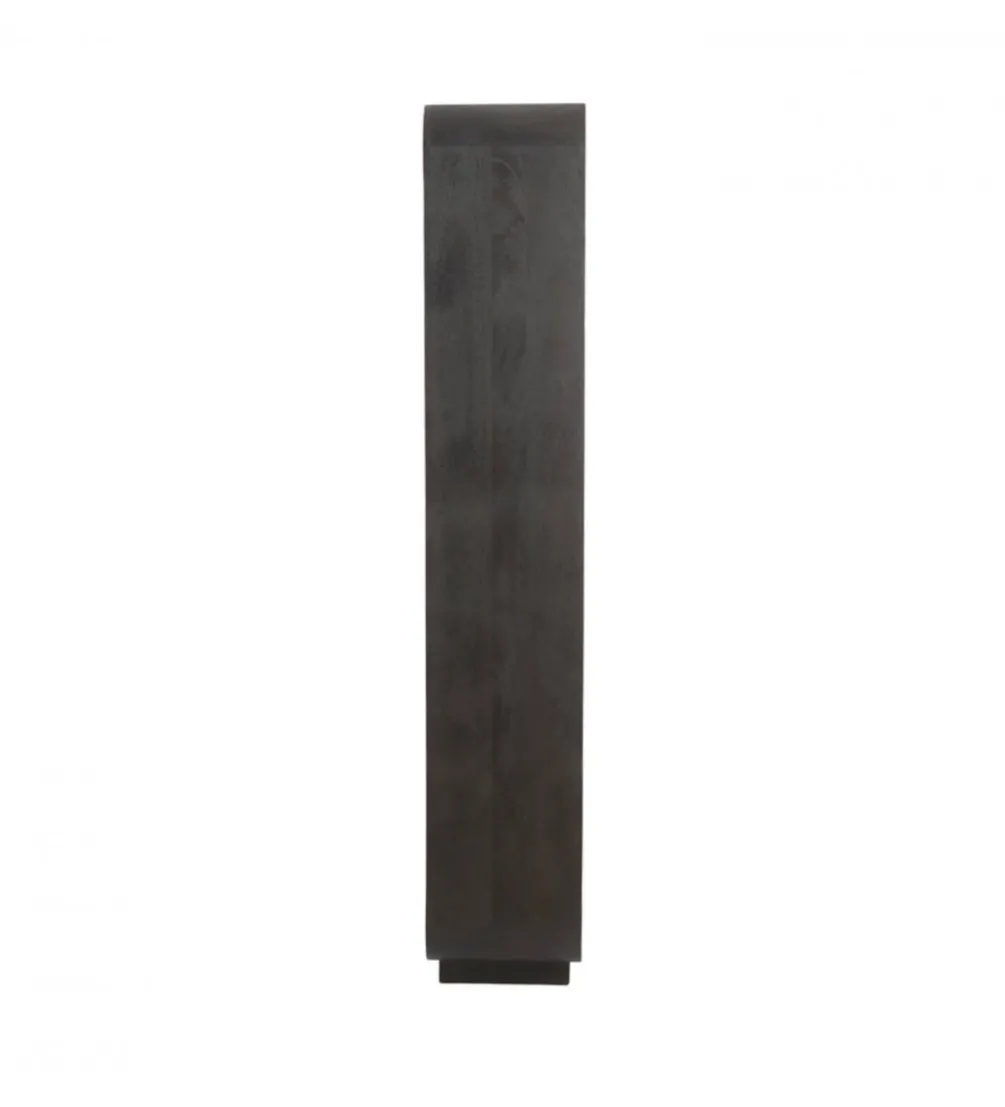 Regał DANE 50 x 200 cm czarny