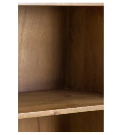 Regał DUBAKU 180 cm naturalny brązowy
