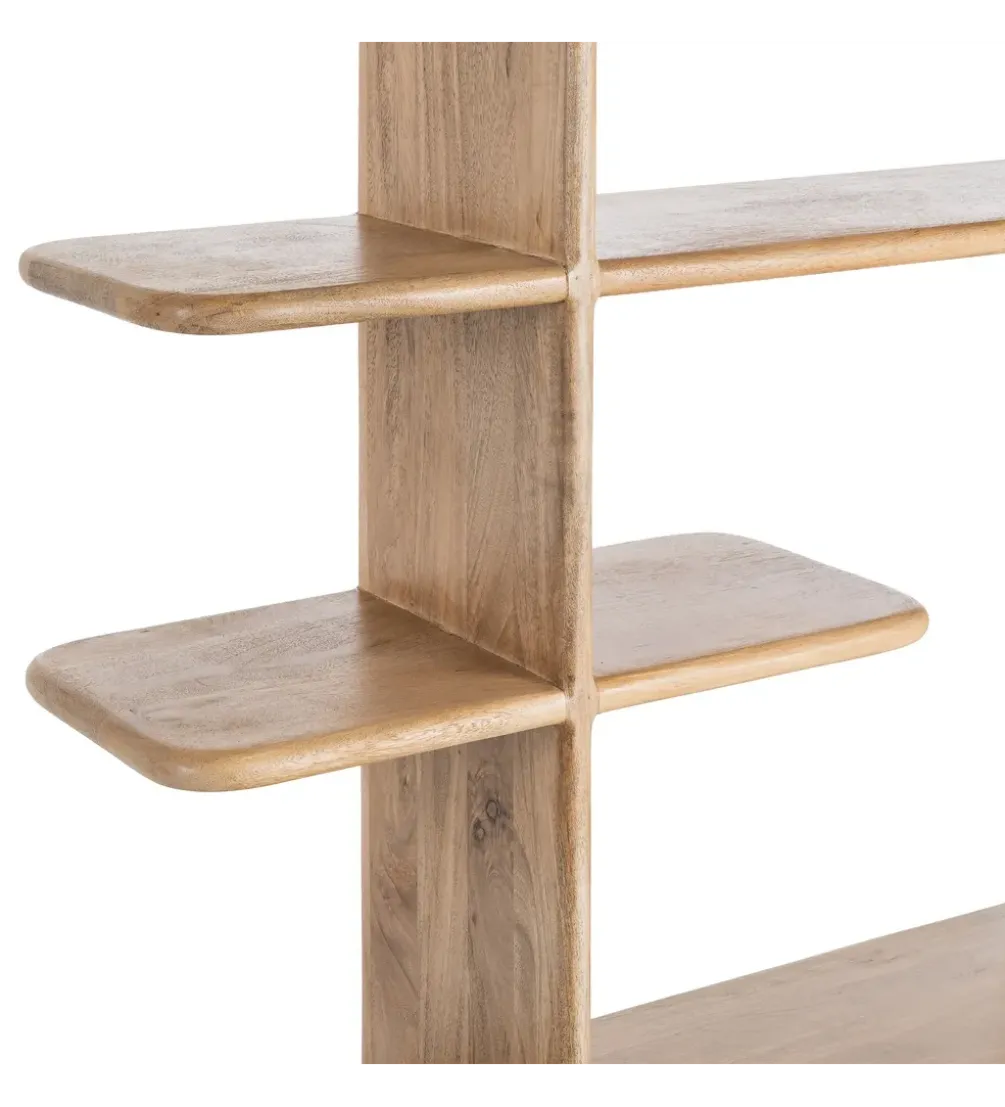 Regał ETANMAN 200 cm drewno mango
