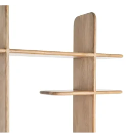 Regał ETANMAN 200 cm drewno mango