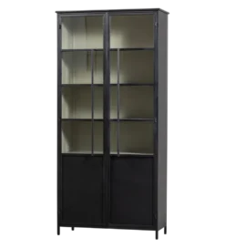 Regał EXHIBIT 200 cm czarny