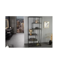 Regał FONTERA 77 cm w optyce marmuru