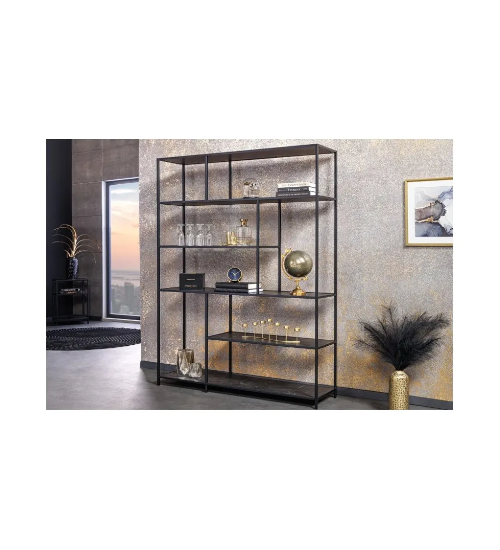 Regał FONTERA 135 cm w optyce marmuru