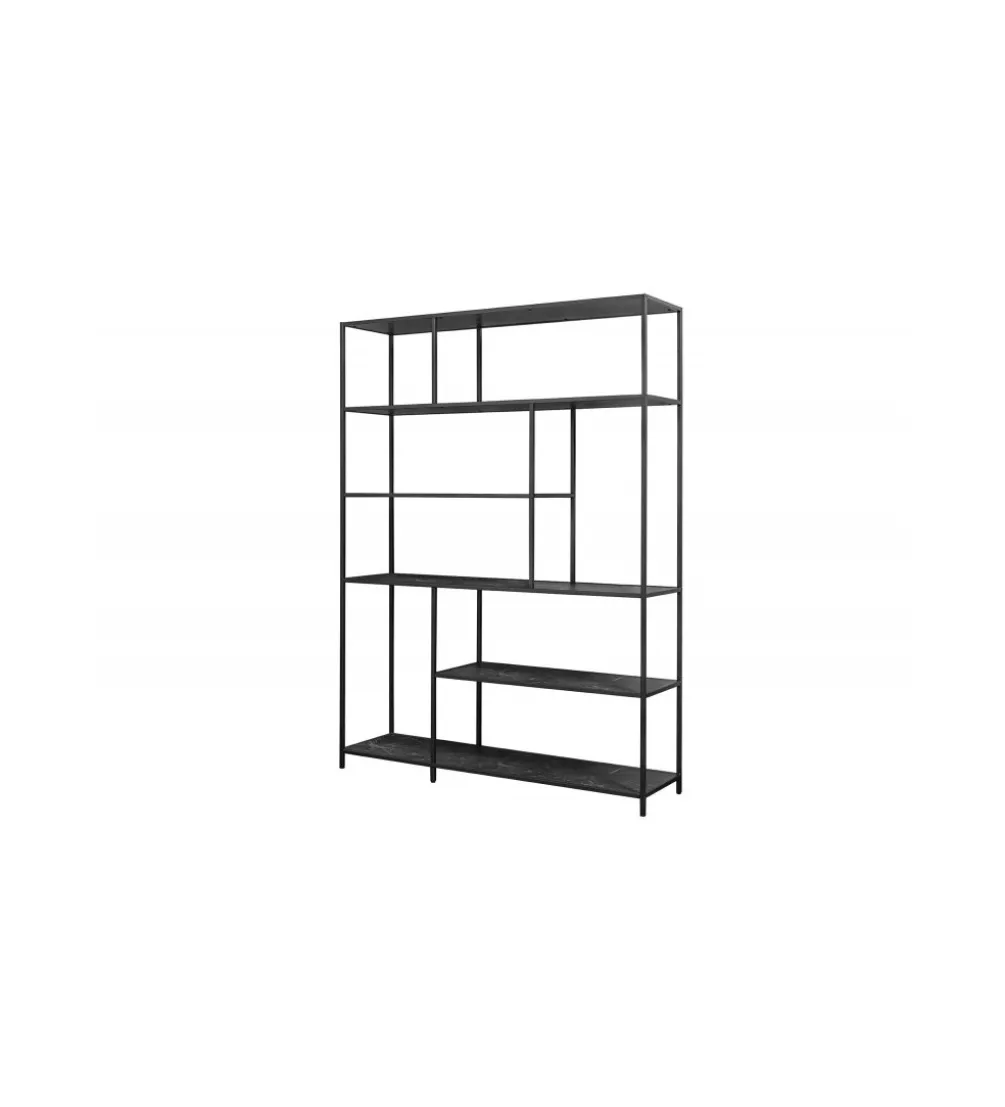 Regał FONTERA 135 cm w optyce marmuru