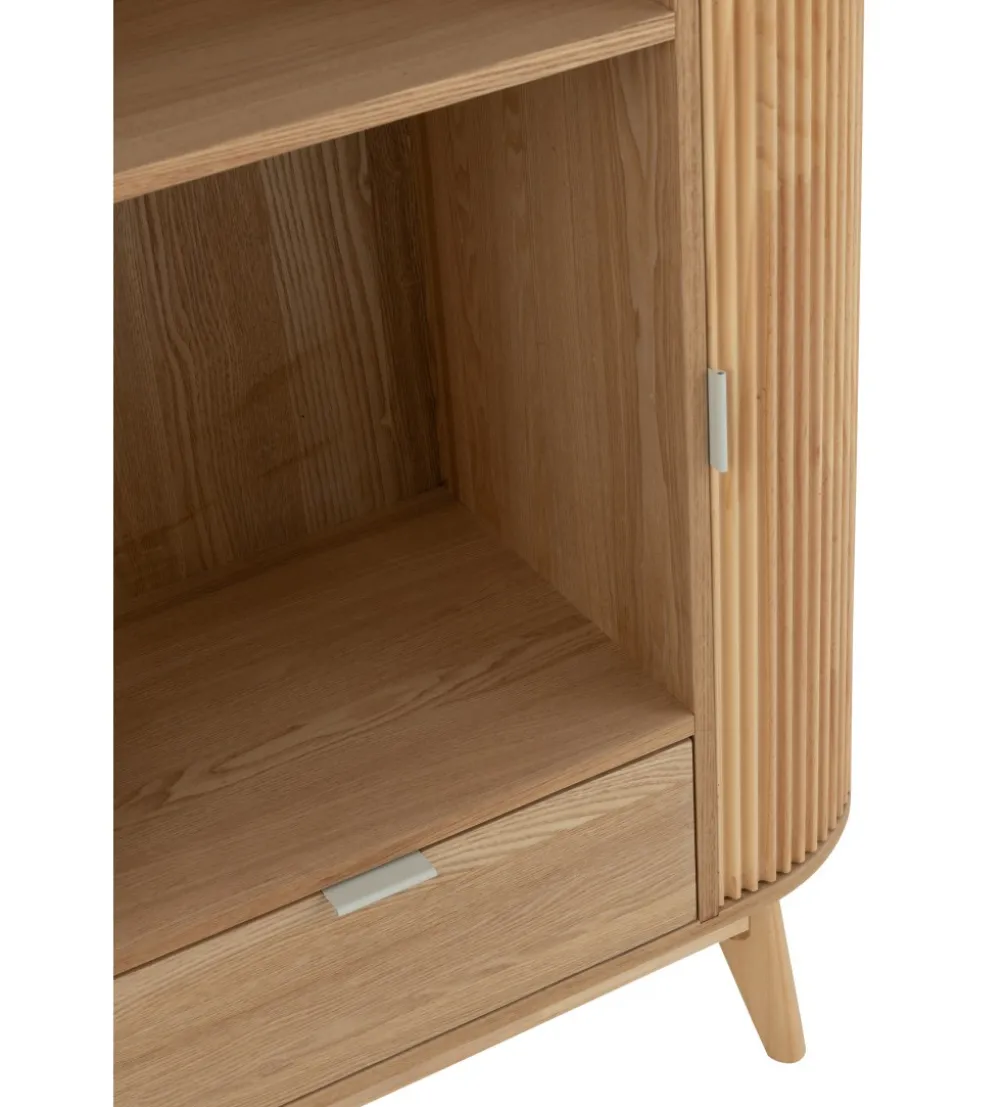 Regał GEZA 88 cm naturalny drewno sosna