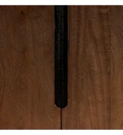 Regał KILIAN 195 cm drewno mango brązowa