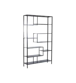 Regał metalowy Loft  195 cm x 115 cm czarny