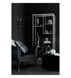 Regał Metalowy RACK srebrny