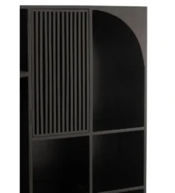 Regał MODE 168 cm drewno mango czarny