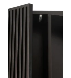 Regał MODE 168 cm drewno mango czarny