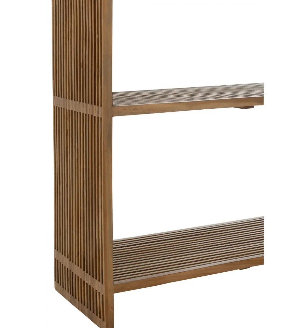 Regał SHELIS 190 cm drewno teak
