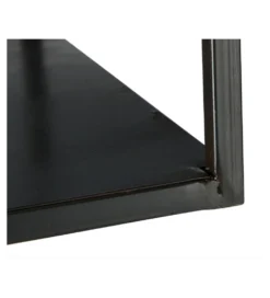 Regał WOLFRAM 185 cm metalowy czarny