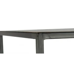 Regał WOLFRAM 185 cm metalowy czarny