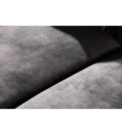 Sofa ARIELLE Chesterfield 205 Cm szary aksamit