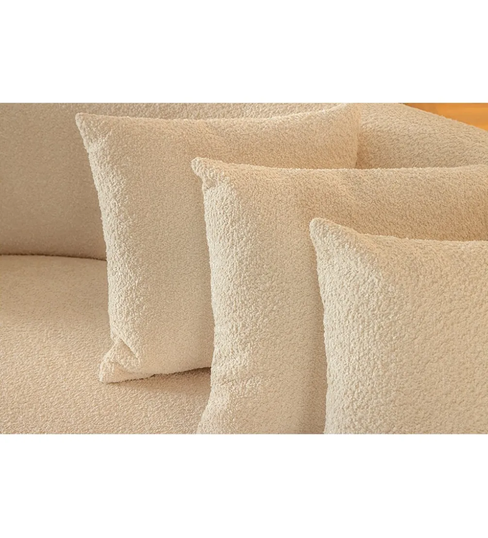 Sofa ATELIER 230 cm 3-osobowa bouclé beżowa