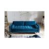 Sofa CANIS velvet 220 cm aqua velvet