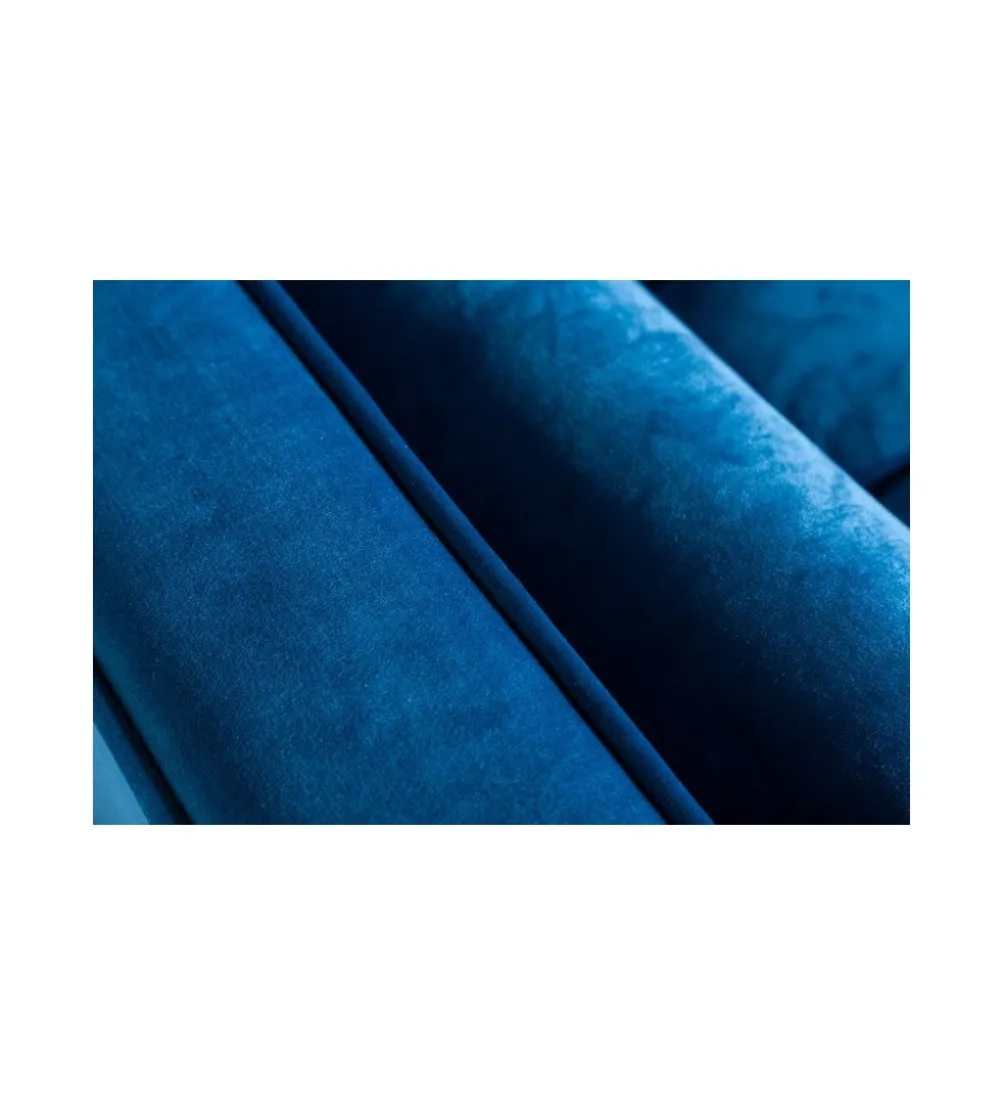 Sofa CANIS velvet 220 cm aqua velvet