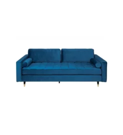 Sofa CANIS velvet 220 cm aqua velvet