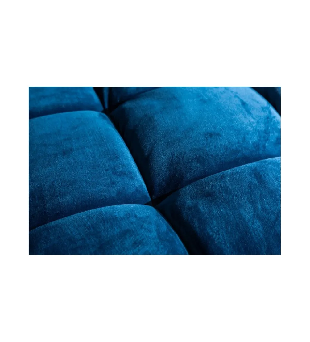 Sofa CANIS velvet 220 cm aqua velvet