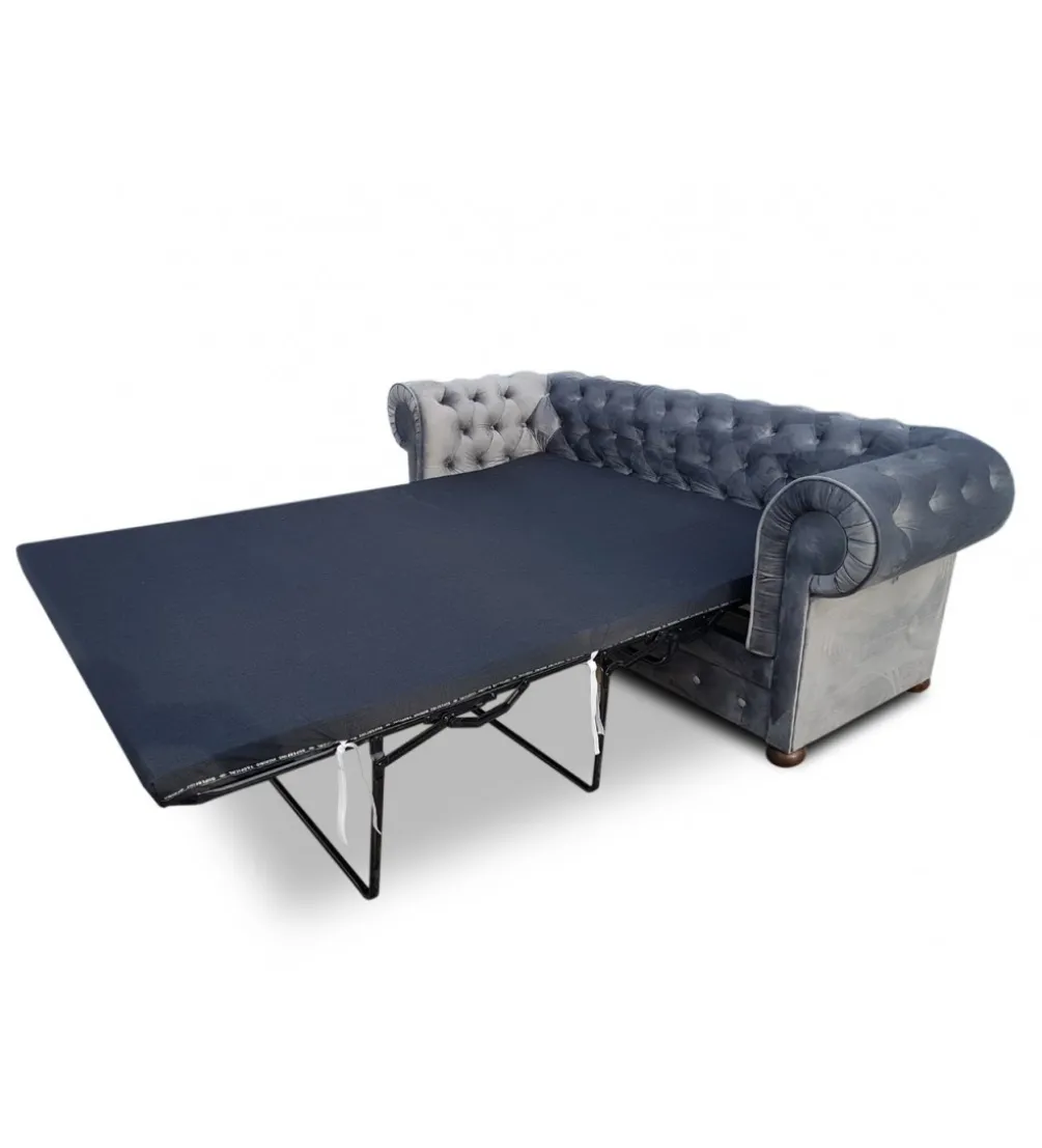 Sofa Chesterfield BAROZZI Modern Barock Clasic z funkcją spania