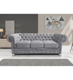Sofa Chesterfield BAROZZI Modern Barock Clasic z funkcją spania