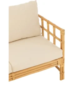 Sofa dwuosobowa ELISE 127 cm rattan