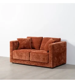 Sofa dwuosobowa MEFO 165 cm miodowa