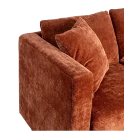 Sofa dwuosobowa MEFO 165 cm miodowa