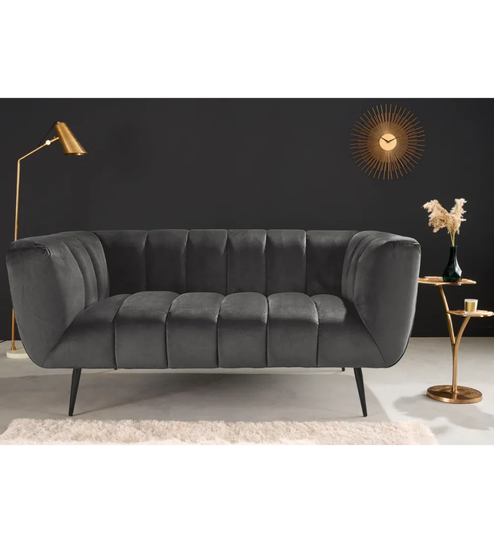 Sofa dwuosobowa Scarlett 165 cm szara