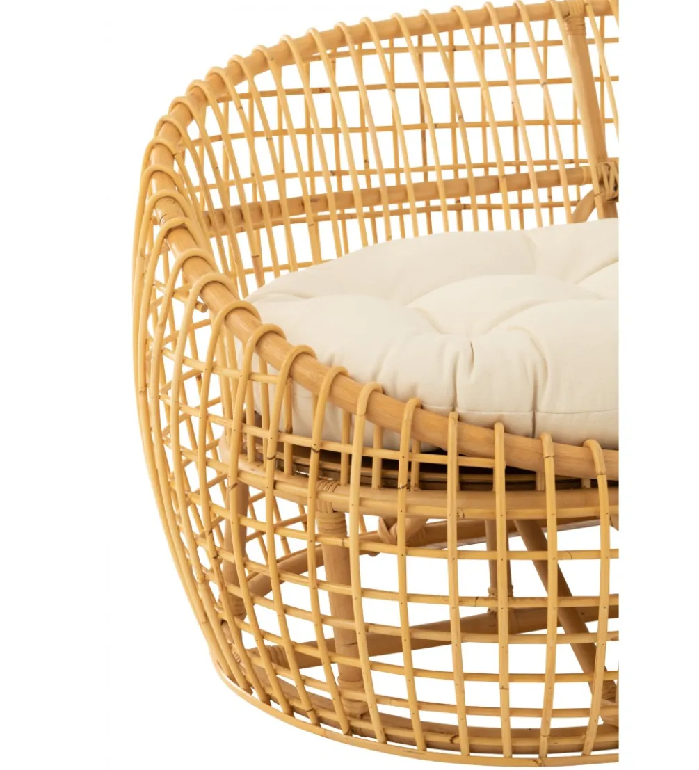 Sofa ELISE 137 cm rattan