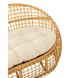 Sofa ELISE 137 cm rattan