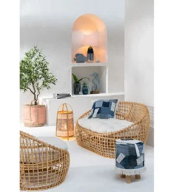 Sofa ELISE 137 cm rattan