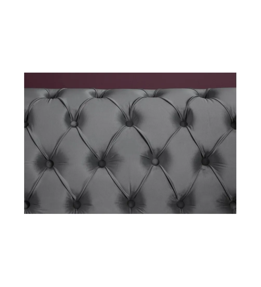 Sofa Euphoria 225 cm srebrno szara