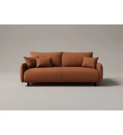 Sofa FABIOLA 218 cm z funkcją spania z pojemnikiem na pościel