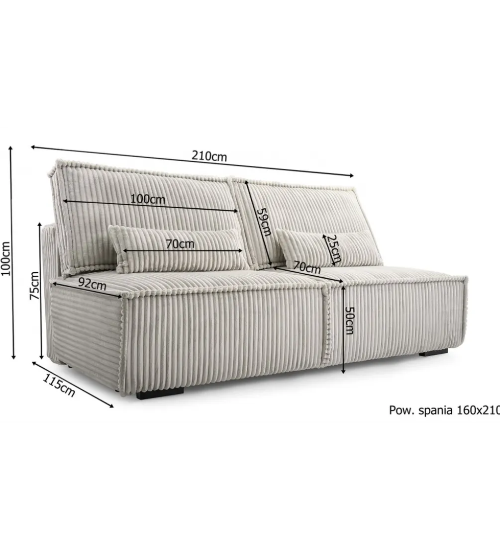 Sofa GIGI 210 cm