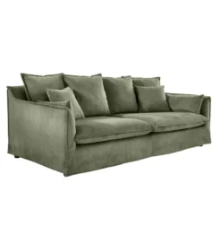 Sofa HEAVEN 200 cm cord zielony