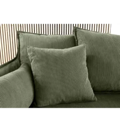 Sofa HEAVEN 200 cm cord zielony