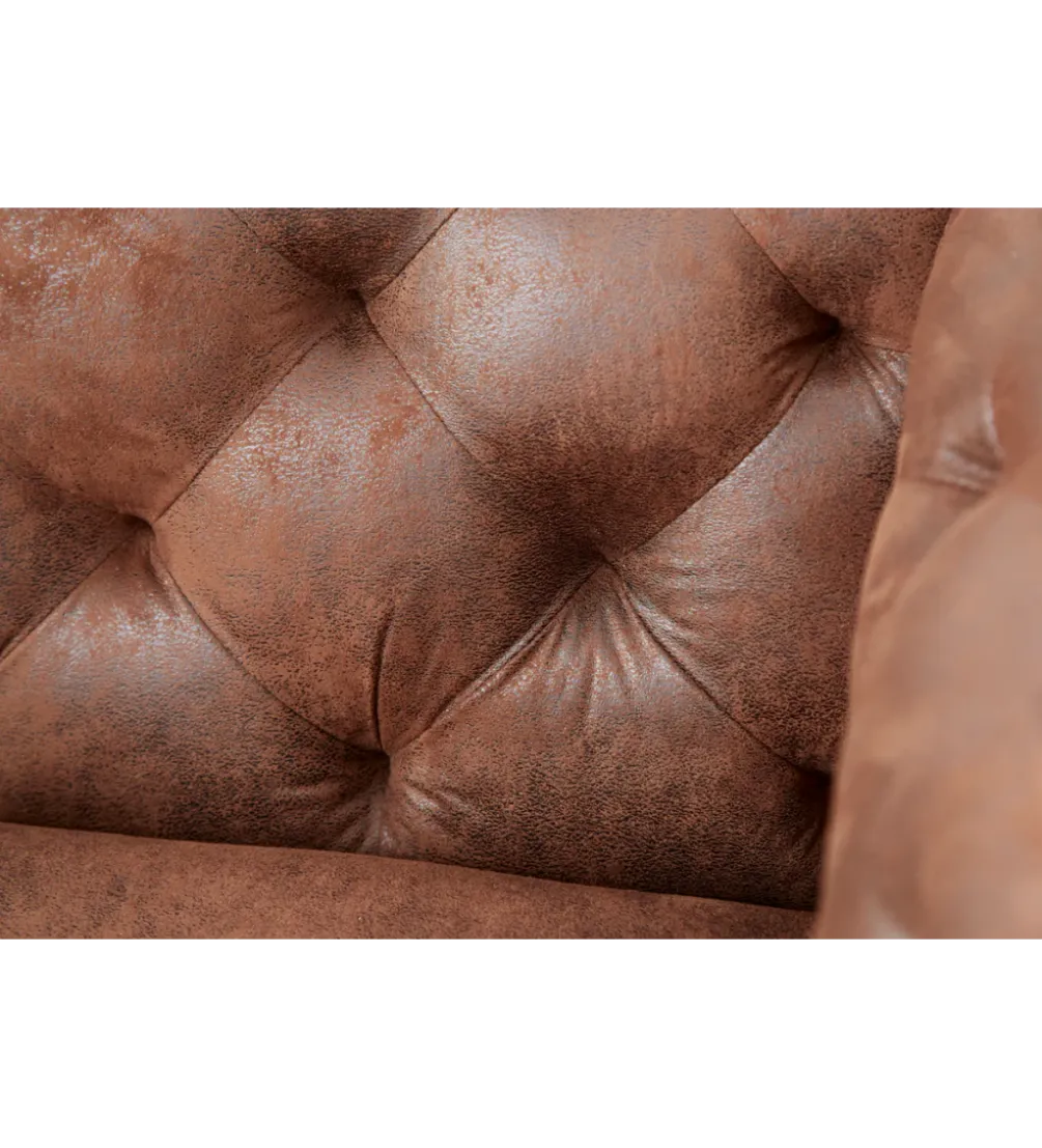 Sofa MODERN BAROCK 240 cm antyczny brąz