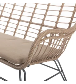 Sofa ogrodowa ARIKI 121 cm naturalna