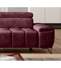 Sofa PALLADIO 194 cm Z Regulowanymi Zagłówkami