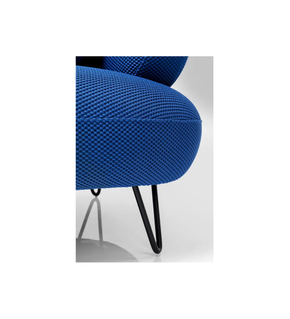 Sofa PEPPO 182 cm niebieska