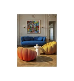 Sofa PEPPO 182 cm niebieska