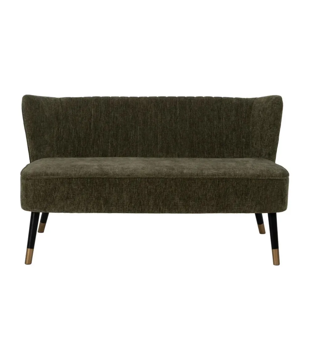 Sofa PODATERMA 134 cm zielona