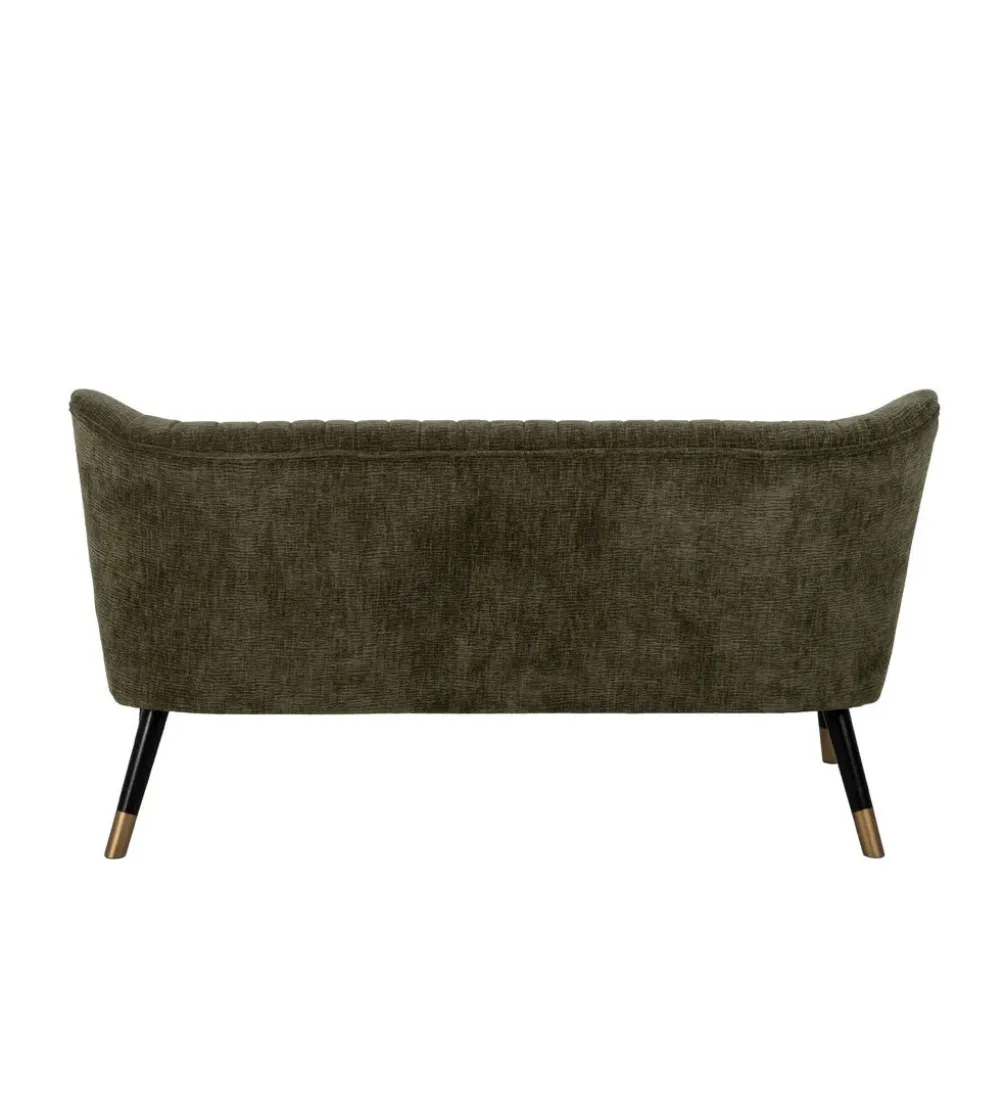 Sofa PODATERMA 134 cm zielona