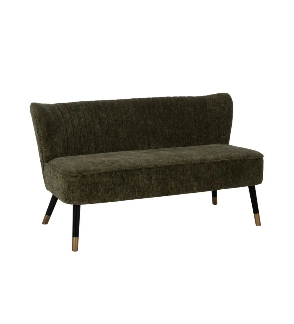 Sofa PODATERMA 134 cm zielona