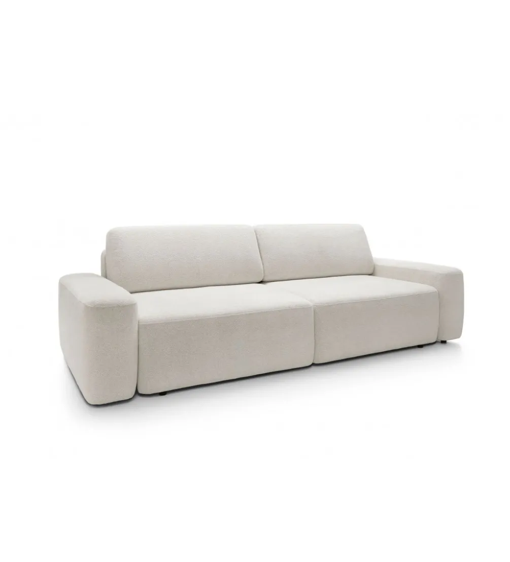 Sofa PULIA 238 cm z funkcją spania z pojemnikiem na pościel