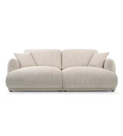 Sofa RABETASO 191 cm terakota